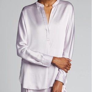 Vince Silk Long Sleeve Top